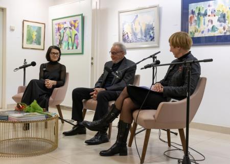 2025_01_31 Otvoritev razstave Jozˇe Sˇajn Patrik Lovrin-10